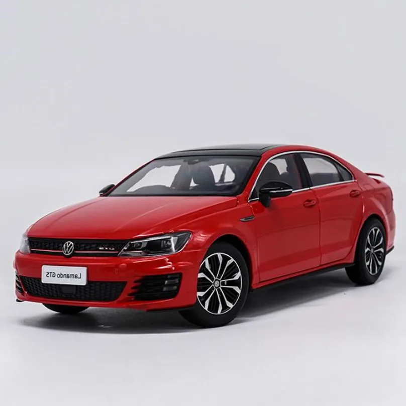 Высокая имитация Volkswagen Lamando GTS модель автомобиля 1:18 передовая Коллекция игрушек