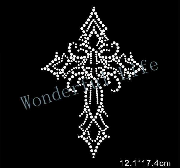 Free shipping CROSS Heat Transfer Hotfix Iron On Motifs design made in China | Дом и сад