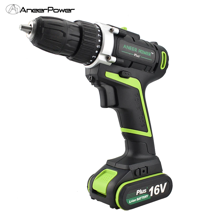 16V Plus Electric Drill Cordless Screwdriver Power Tool Screwdriver