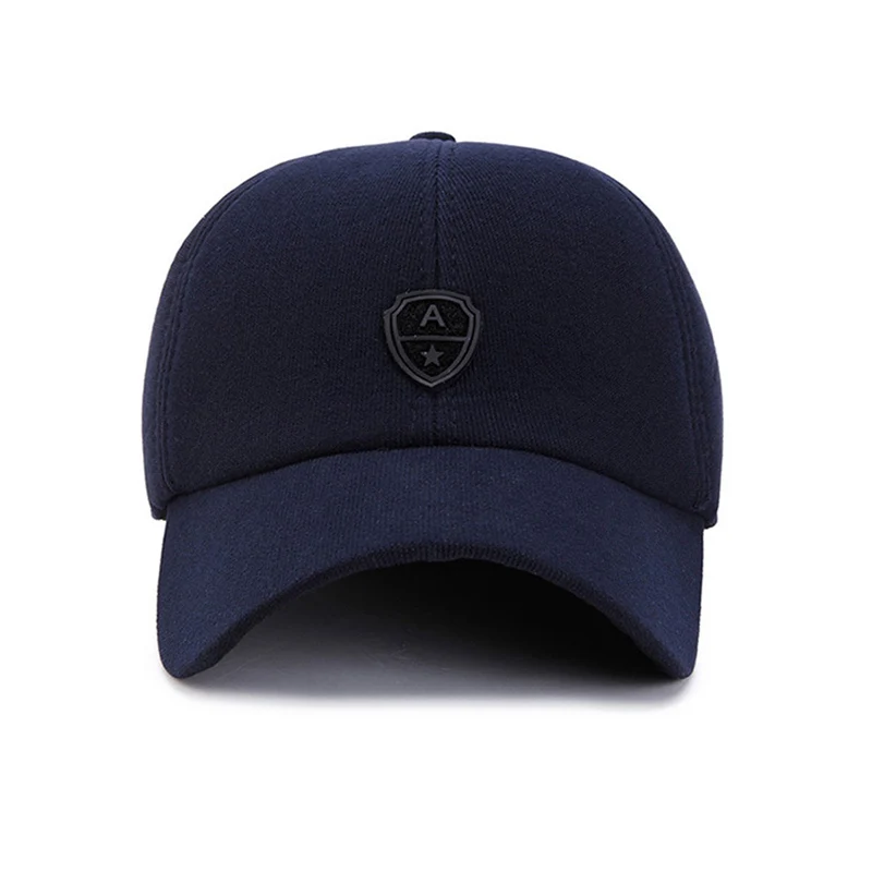 Unisex Winter Warm Corduroy Baseball Cap With Ears Men Women Outdoor Sports Autumn Warmer Caps Casual Snapback Hats CP0092 (7)
