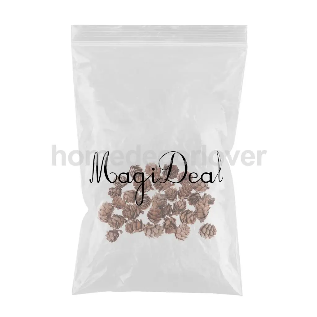 30 Pieces Real Natural Small Pine Cones In Bulk For Accents Ornament Christmas Home Party Craft Decorations Beautiful 