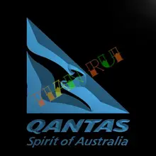 LG154-Qantas светодиодный неоновый свет знак повесить Знак Домашний Декор ремесла