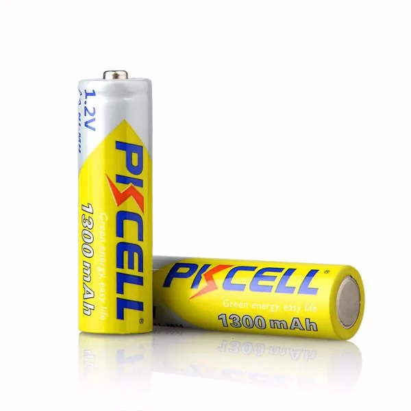 20 шт PKCELL AA 1300mAh батарея 1,2 V aa Аккумуляторная батарея 2A Ni-MH батареи более 1000 круг для Mp3 цифровой камеры