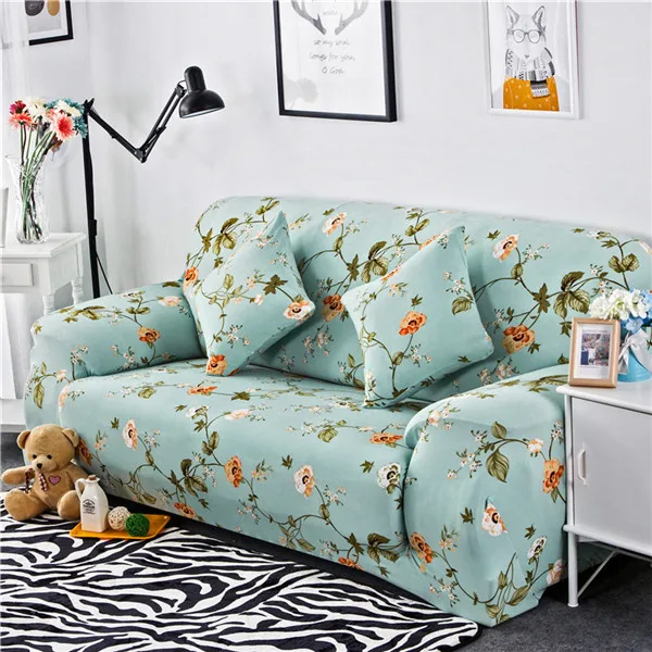 Все включено чехлы для диванов для гостиной эластичные Современные Геометрические Печатные Чехлы для диванов секционные Чехлы cubre диван - Цвет: Color 11