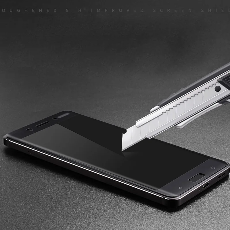 9H 3D закаленное стекло для Nokia 6 3 8 5 LCD жесткий изогнутый полный экран протектор