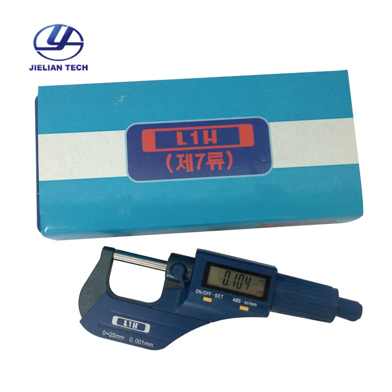 

0.001mm Digital Outside Thickness gauge Meter 0-25mm Micrometer XC04