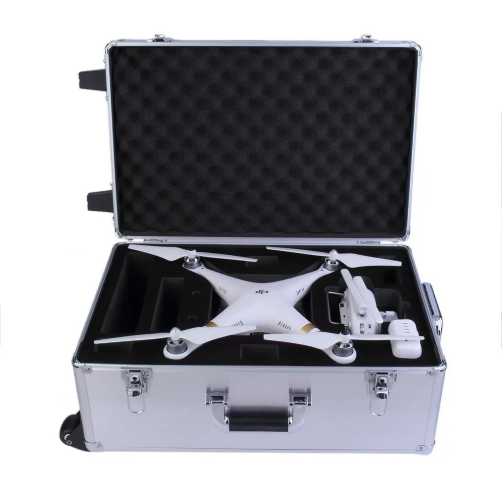 

Aluminum Case Protective Protector Carry Out Box For Phantom 3 Quadcopter