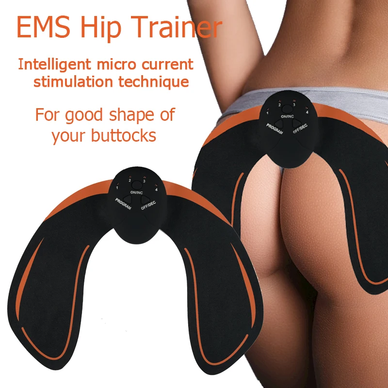 

EMS training hip trainer muscle stimulator personal massager electric muscle toner vibrating exercise machine
