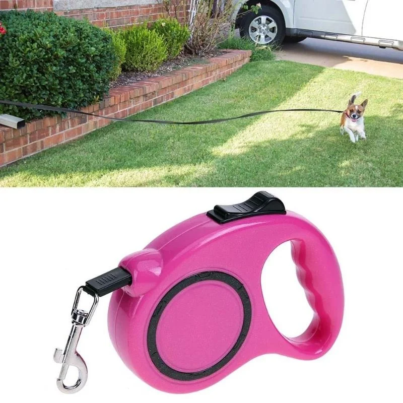 

OLN 3m/5m Pet products Automatic telescopic traction rope Pet traction device Cat and Dog traction tool Dog rope dog chain
