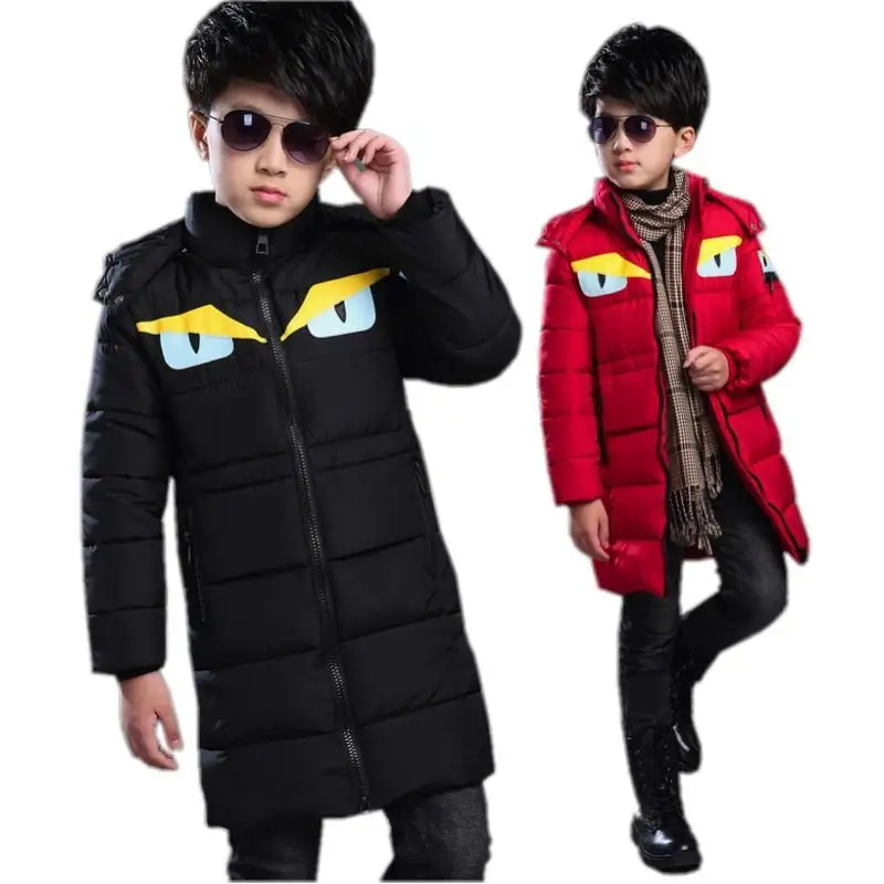 

New brand winter down coat male child short design thickening childrens clothing baby kids down outwear jacket parkas 4-13Y