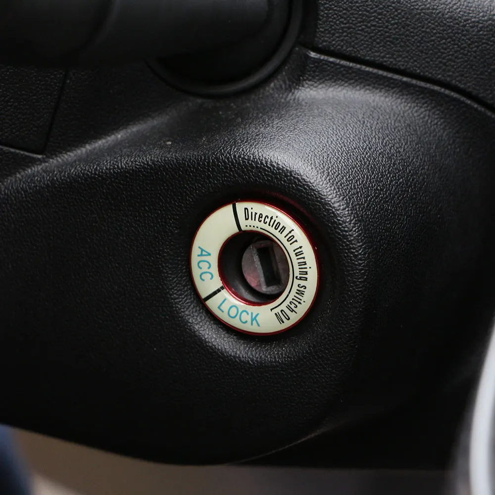 

Zlord Car Engine Ignition Key Ring Lumiuous for Skoda Octavia A5 A7 Ford Opel Astra J Kia Sportage 3 Renault Suzuki Grand