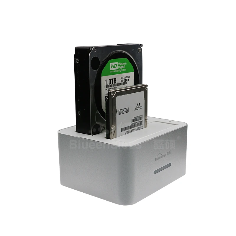 ship from RU 1pcs hdd housing box for 2 bay 4 TB per sata I SATA II SATA  (3)