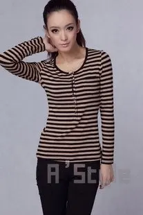 Women's.christmas classic wild khaki striped.423 | Женская одежда
