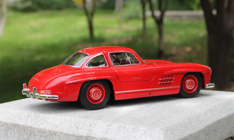 Реалистичный изысканный 1/24 классический benz 300 SL литья под давлением из металлического сплава Модель автомобиля коллекционная игрушка подарок