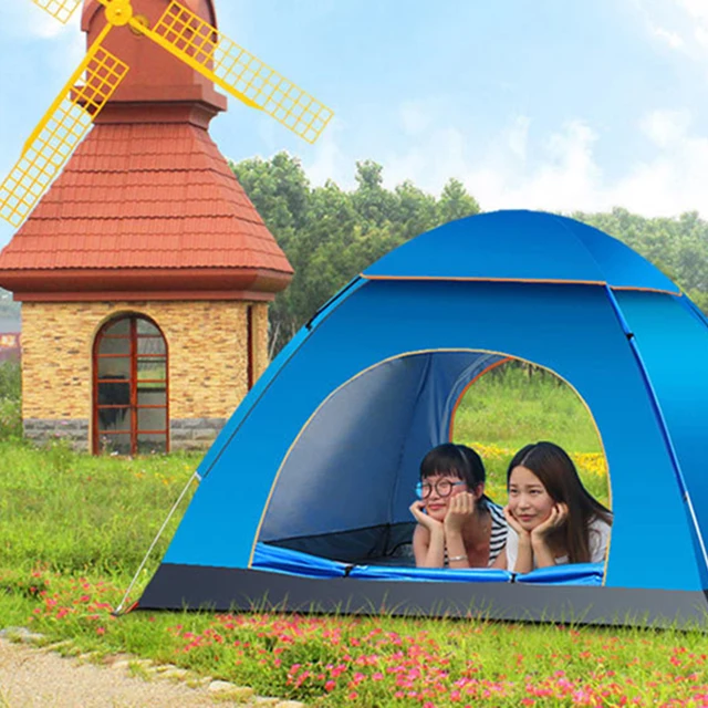 Pop Up Tent For 3-4 Person  4