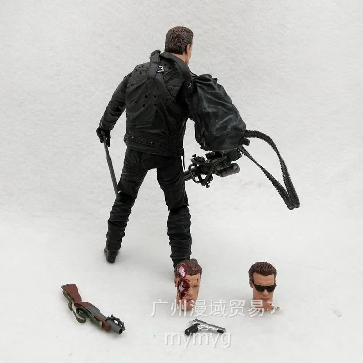 NECA Terminator 2: Судный день T-800 Арнольд Шварценеггер ПВХ фигурка Коллекционная модель игрушки " 18 см KB0349