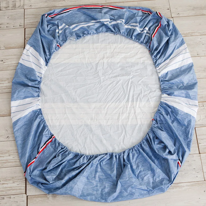 MECEROCK напечатанный водонепроницаемый наматрасник подогнанная простыня Защитная Подушка мягкое постельное белье с резинкой