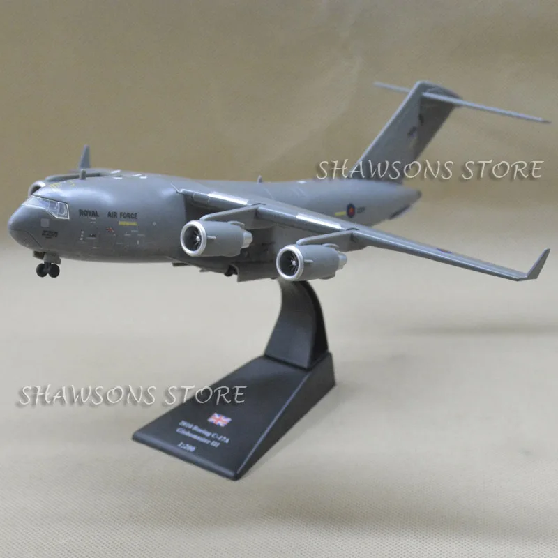 Литая под давлением модель самолета коллекция 1:200 2010 Boeing C-17A Globemaster III миниатюрный самолет копия