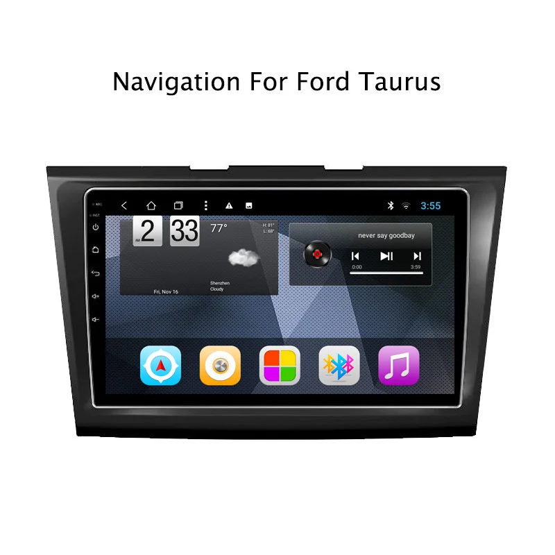 Sale Octa Core Android 8.1 Car DVD GPS Navigation For Ford Taurus 2015 2016 2017 Radio Stereo with Mirror Link 1
