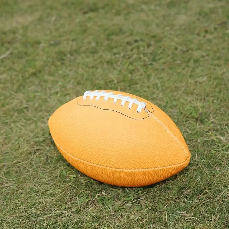 Открытый полиуретановый для американского футбола тренировочный футбольный мяч для регби Стандартный мяч для регби для детей, мужчин и женщин Открытый Спорт