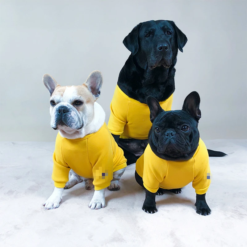 [MPK Dog Wear] свитер для собак для полных собак, подходит для английских бульдогов, больших грудных собак, грудь от 70 см до 85 см