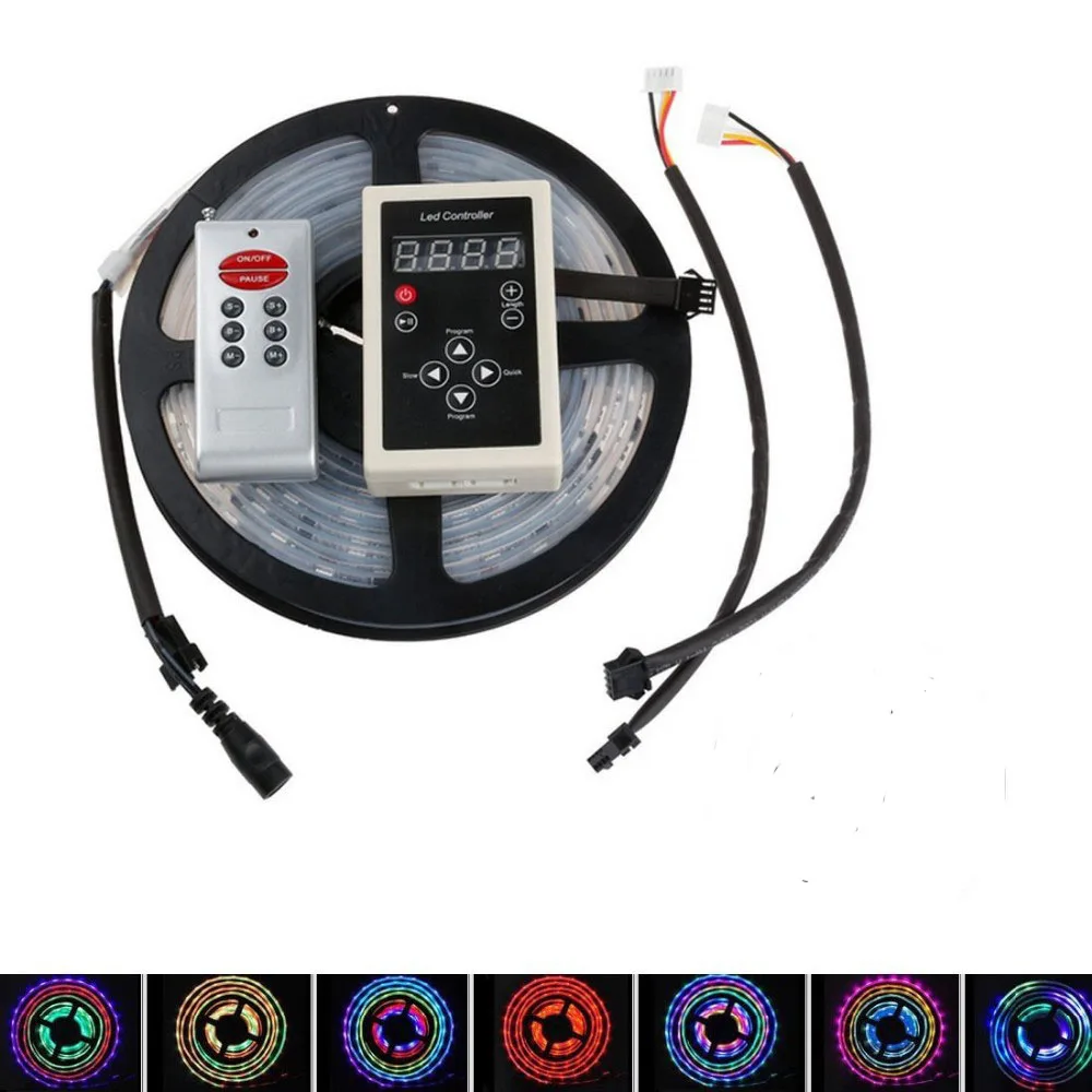 50 м 5 м/компл. 6803 133 Изменение 5050 RGB цвет мечты Светодиодная лента и