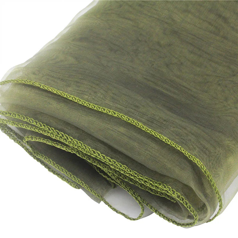 olive green Высококачественная скатерть из органзы, вечерние скатерти из органзы для свадеб, на День святого Валентина, для отеля, ресторана, на стол - Цвет: olive green