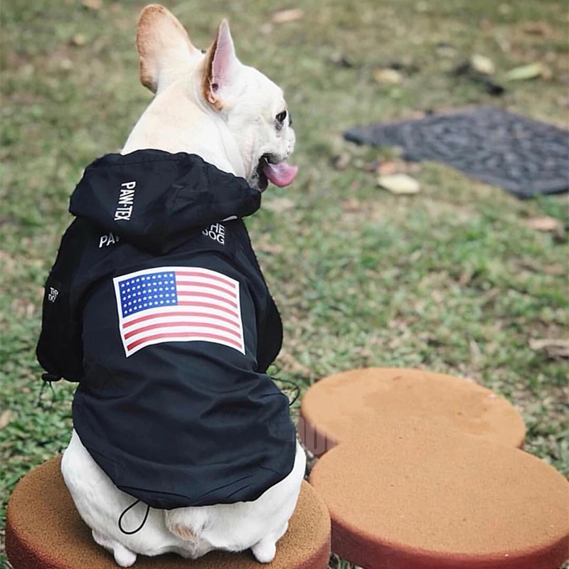 French Bulldog All Season Outdoor Jackets Pet Dog Clothes for Small