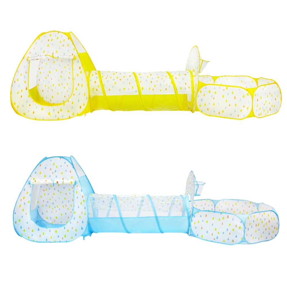 Комплект одежды из 3 предметов детские палатка для ползания узор в форме капель дождя детская игровая палатка с туннелем баскетбольная