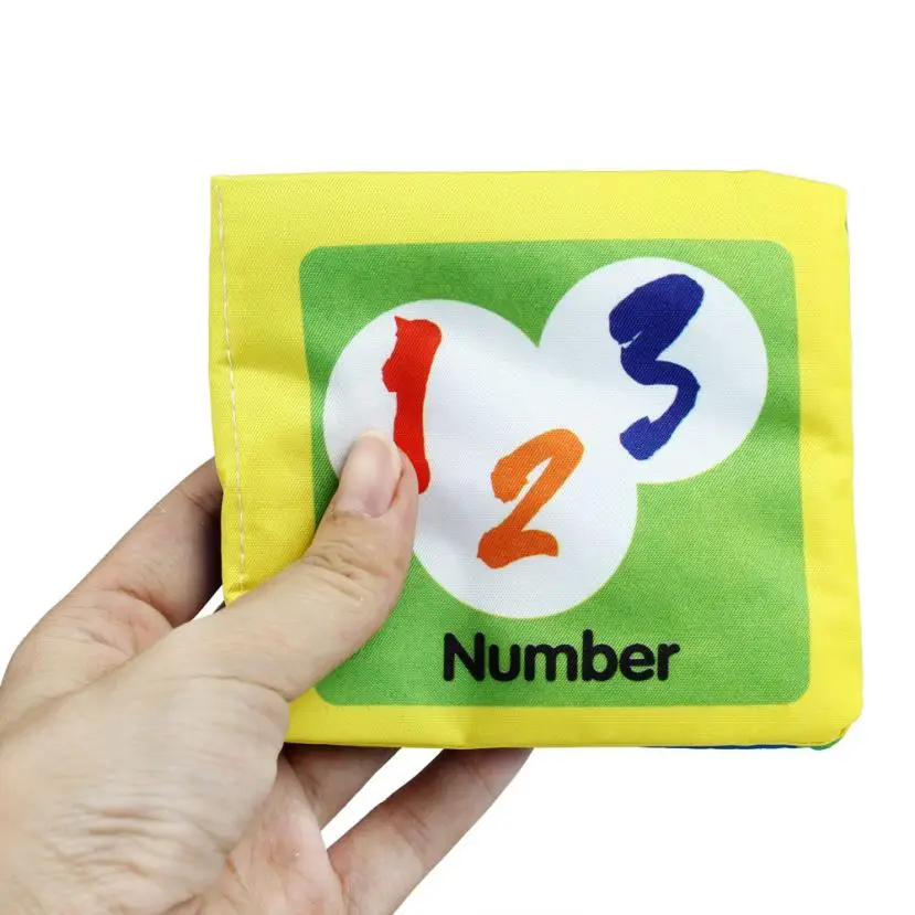

#5001 Soft New Cloth Baby Intelligence Development Learn Picture Cognize Book DROPSHIPPING New Arrival Freeshipping Hot Sales