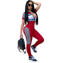 2018 Summer Rompers Women Jumpsuit Sexy Deep V Neck Women Playsuit Mesh Patchwork Bodycon Summer Jumpsuit Backless