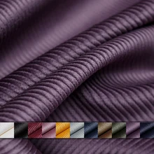 Pearlsilk 8 listra veludo tecido engrossar morandi cor 100% algodão casaco de inverno vestido roupas diy tecidos