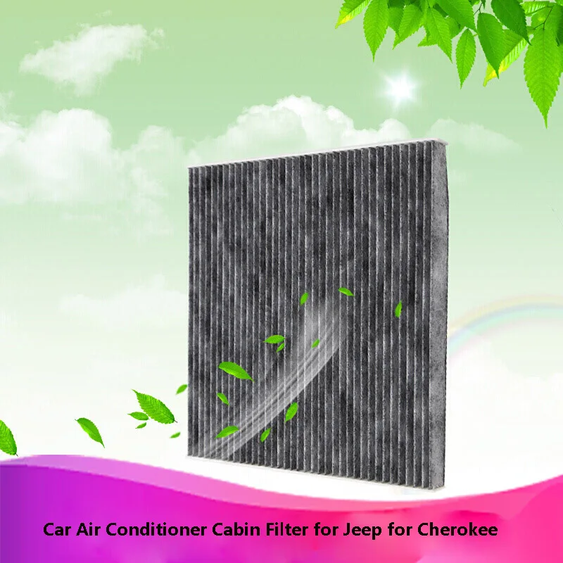Kust Car Activated Charcoal Cabin Filter for Jeep for Cherokee 2016