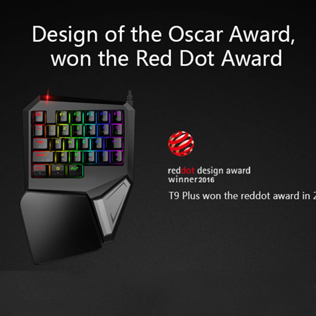 

Mini Keyboard Mechanical Gaming Keyboard Ergonomic Gamepad RGB Backlight Keypad Laptop PC Games Key