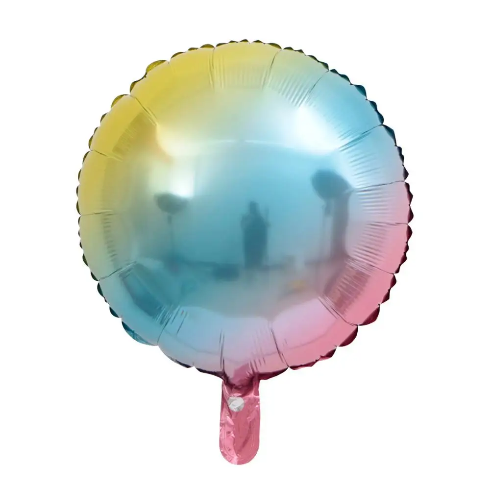 22 дюймов розовое золото синий 4D большая круглая сфера в форме фольги шарики, День подарков будущей матери Свадьба День Рождения украшения детский душ игрушка - Цвет: round