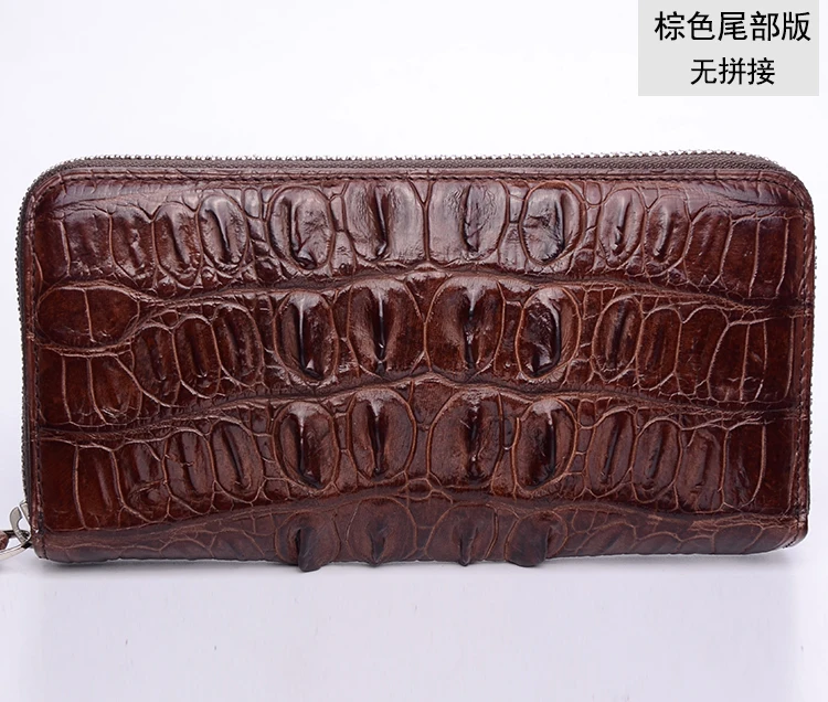 

100% genuine alligator skin leather men wallet crocodile leather skin wallets and purse, luxury money clip for business men