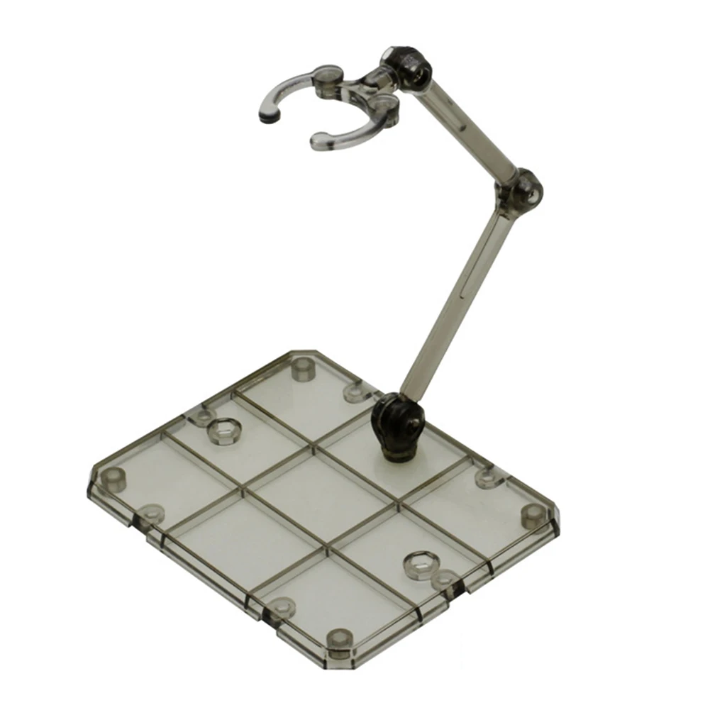 Clear Action Figure Holder Display Stand Base for HG RG SD SHF Gundam Model Toy improve Intelligence Kids