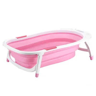 Banheira do Bebê para Crianças Reclináveis Seatable Showertubs Multifuncional Dobrável Portátil Família Alargada Engrossado Crianças Banheira 8 Cheap Banheiras de bebê