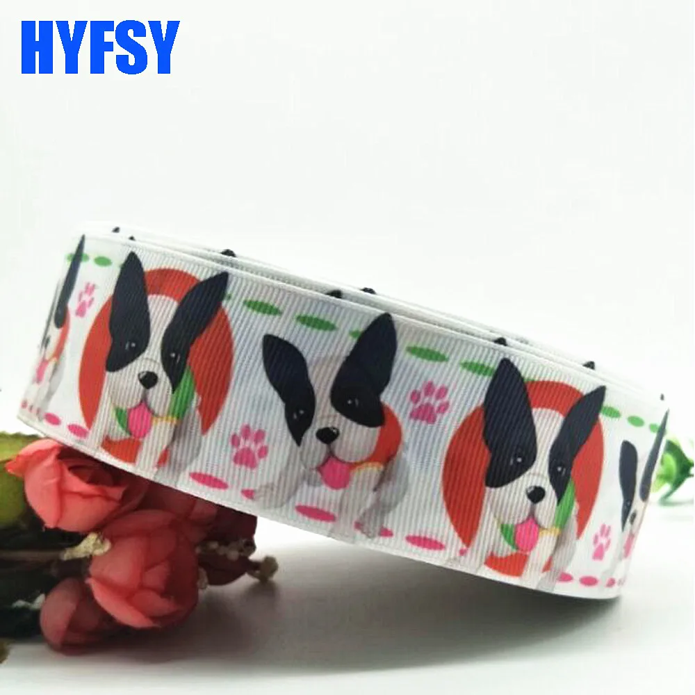 Hyfsy 10087 1-1/2 лента единорога 10 ярдов лента для собак подарочная упаковка ручной работы материалы головной убор бант из мультфильма корсажные ленты