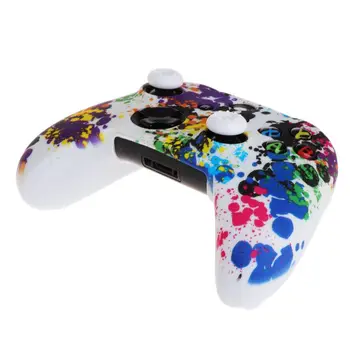 

Popular Silicone Gamepad Cover + 2 Joystick Caps For XBox One X S Controller Jy17 19 Dropship