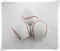 Цельнокроеное платье Стандартный белый Trainning Упражнение мягкой Бейсбол Софтбол мяч для Sport Team игры Практика Entertainment
