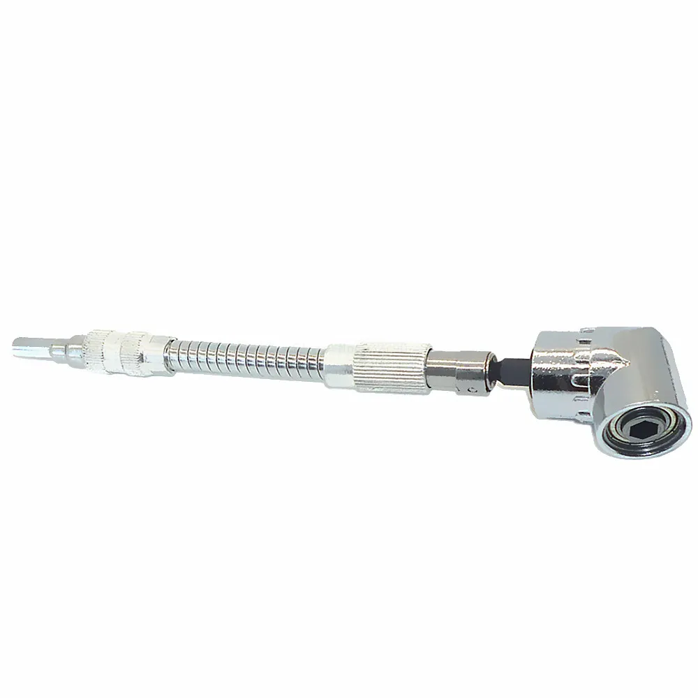 

Flex Flexible Bendable Extended Angle Extension Shaft Screwdriver Bit Tip Holder 1/4'' + Angle Driver Screwdriver Bits Hex Bit