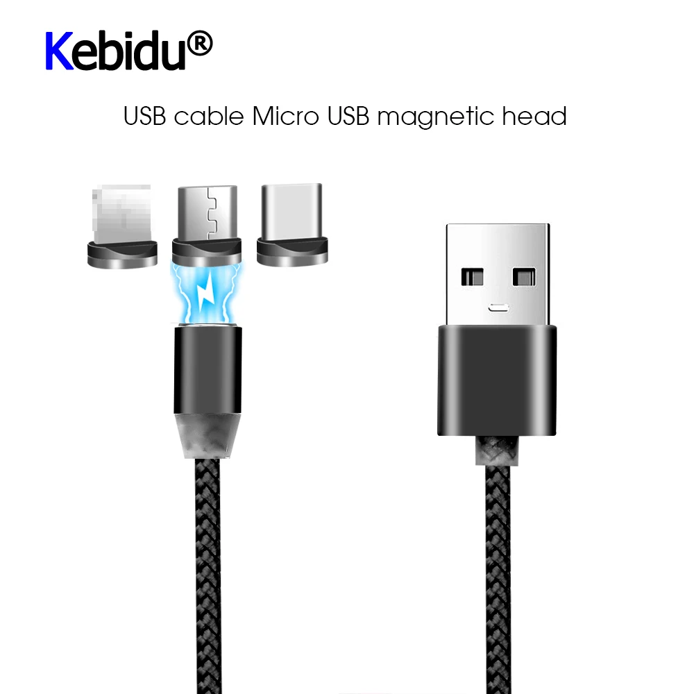 1 м Магнитный зарядный кабель Micro USB для IPhone XR XS Max X магнитное зарядное устройство
