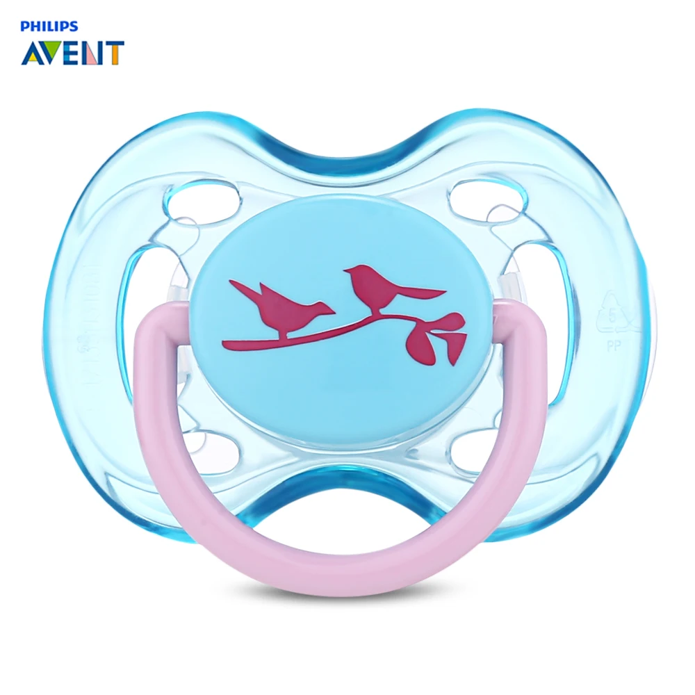 Original Avent 1pc Infant Silicone Nipple Baby Soother Pacifier Philips