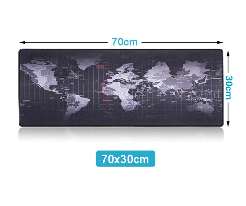 Горячая Экстра большой коврик для мыши карта старого мира игровой коврик для мыши Противоскользящий натуральный резиновый игровой коврик для мыши с запирающимся краем