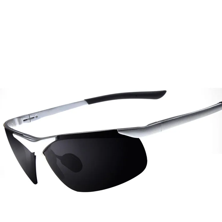 Men Polarized Aluminum magnesium Alloy Sunglasses Brand Designer uv400