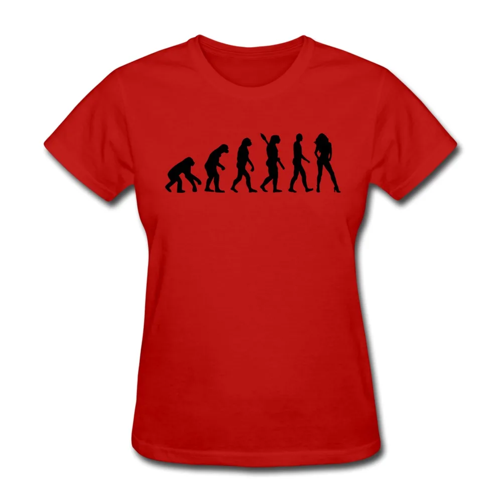 T Shirt Womens Regular Evolution sexy woman Printed Shirts Women's Dropshipping | Женская одежда