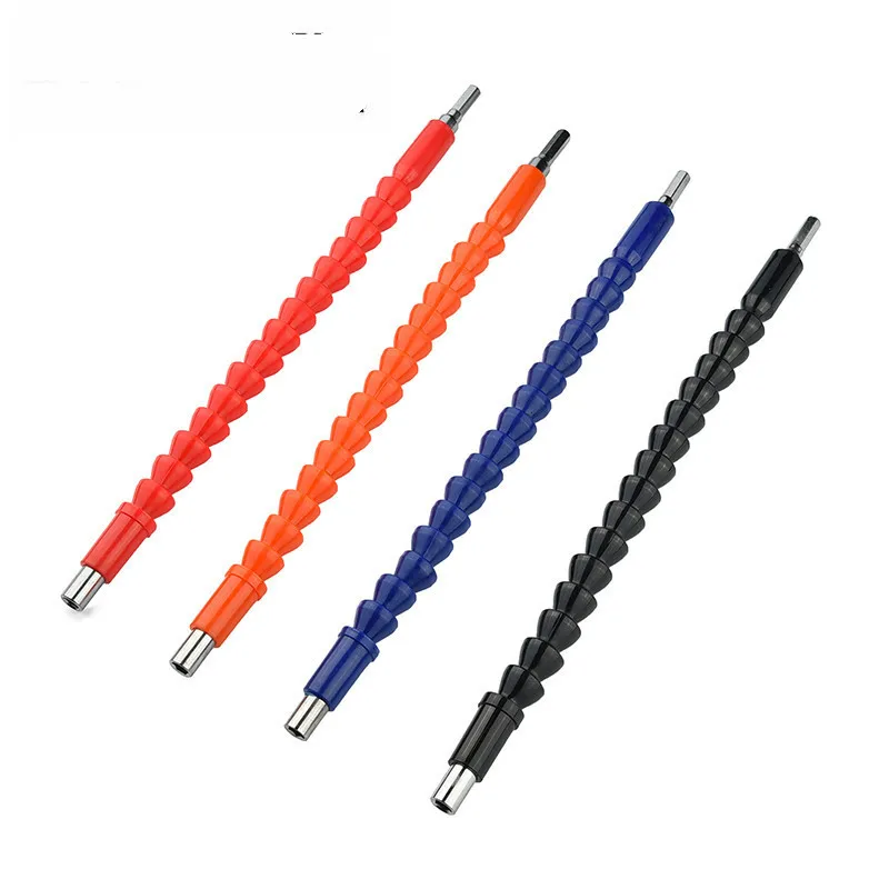

295mm Flexible Shaft Hex Flex Electric Drill Universal shaft Extention Screwdriver Bit Holder Connect Rod power tool accessories