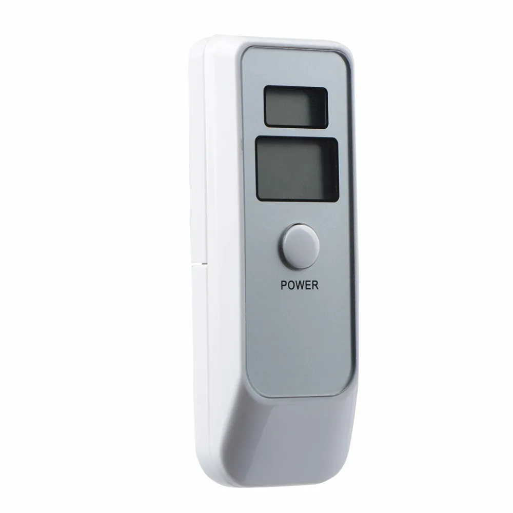 LCD الرقمية الكحول المزدوج عرض الكحول اختبار التنفس محلل مع ساعة