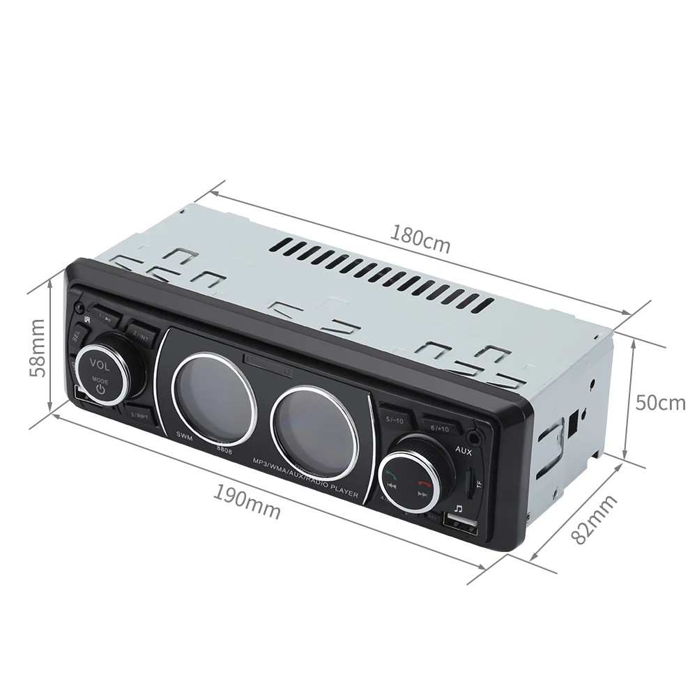 Excelvan 8808 1 Din автомагнитолы 4 дюйма автомобильный стерео MP3 музыкальный плеер